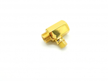 00150019  STEAM VALVE - POLISHED BRASS / Elektra Micra Casa S1 S1C S1CO (AYD)