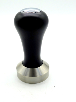 TMP Tamper black / real wood / with chrome-plated cap / old brewing group / until 2005