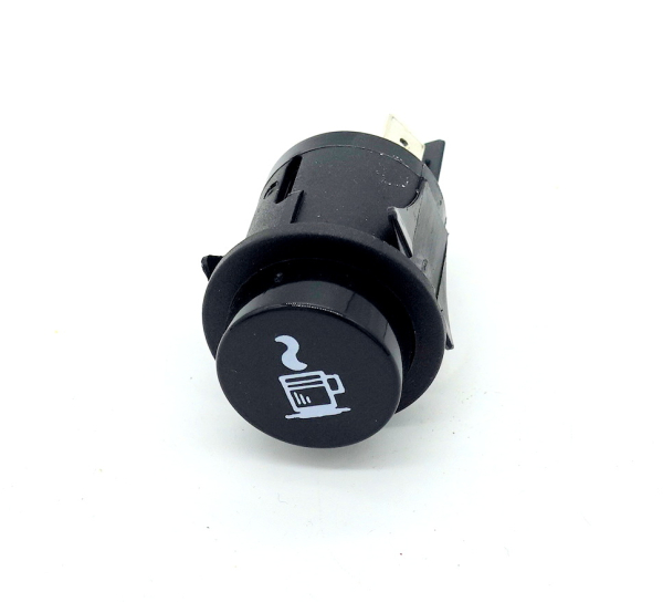 Elektra 01607034  MC SEMI BLACK COFFEE DISPENSER BUTTON WITH SERIGRAPHY ( Nur Semiautomatika )