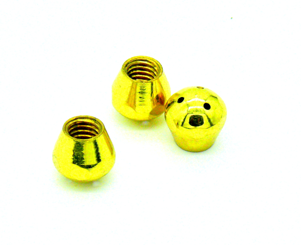 Part G55 GOLD end piece with internal thread for Europiccola Professional steam pipe