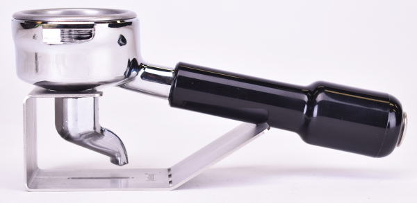 Stand for portafilters. For use on scales.