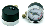 069 ORIGINAL pressure gauge pressure gauge chrome from La Pavoni Europiccola / Professional / Manufacturer with logo behind glass