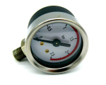 069 Manometer Druckanzeige vorne chrom, hinten schwarz  für La Pavoni Europiccola / Professional ....